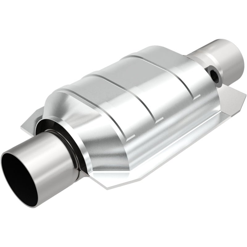 MagnaFlow Conv Univ 2.5 W/Single O2 Boss Magnaflow