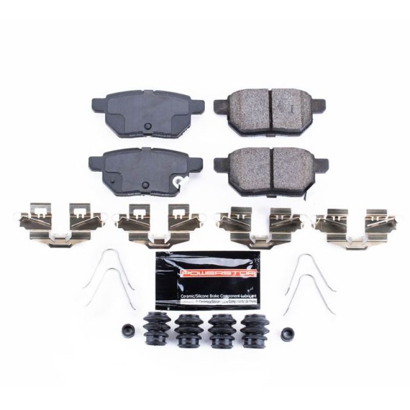 Power Stop 11-17 Lexus CT200h Rear Z23 Evolution Sport Brake Pads w/Hardware PowerStop
