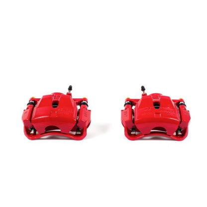 Power Stop 06-18 Toyota RAV4 Front Red Calipers w/Brackets - Pair PowerStop