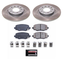 Load image into Gallery viewer, Power Stop 14-22 Jeep Cherokee Rear Semi-Coated Rotor Kit