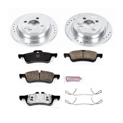 Power Stop 07-08 Mini Cooper Rear Z23 Evolution Sport Brake Kit PowerStop