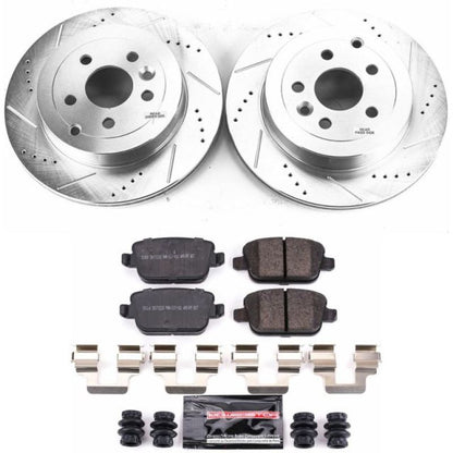 Power Stop 08-12 Land Rover LR2 Rear Z23 Evolution Brake Kit PowerStop