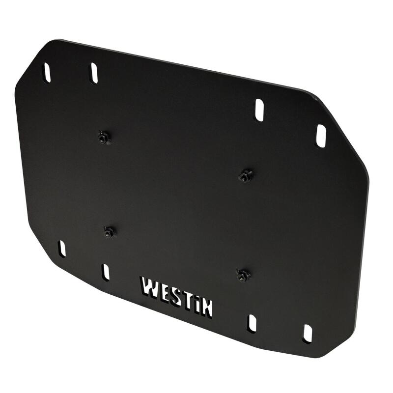 Westin 18-25 Wrangler JL Spare Tire Delete Plate - Tex. Blk