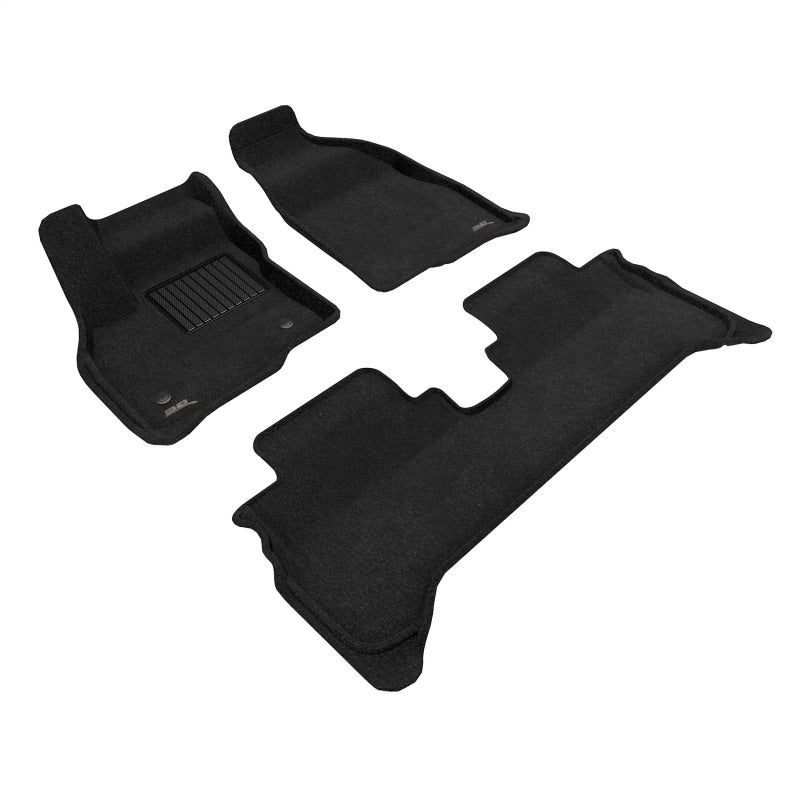 3D MAXpider ELEGANT 1st & 2nd Row Carpet Floor Mats for Chevrolet Bolt EV 2017-2023 - L1CH08704709