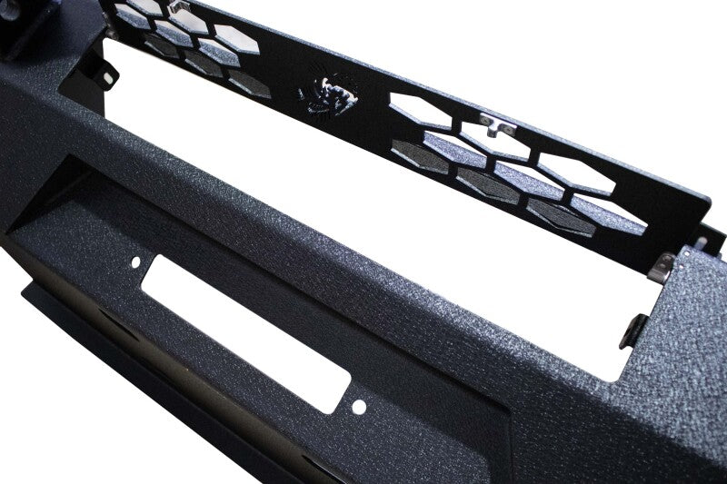 Fishbone Offroad 14-21 Toyota Tundra Front Bumper - Black Texture Fishbone Offroad