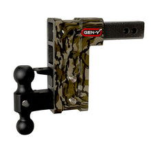 Load image into Gallery viewer, Gen-Y Mega Duty 2.5in Shank 9in Drop 3K TW 21K Hitch w/GH-061 Dual-Ball/GH-062 Pintle - Mossy Oak