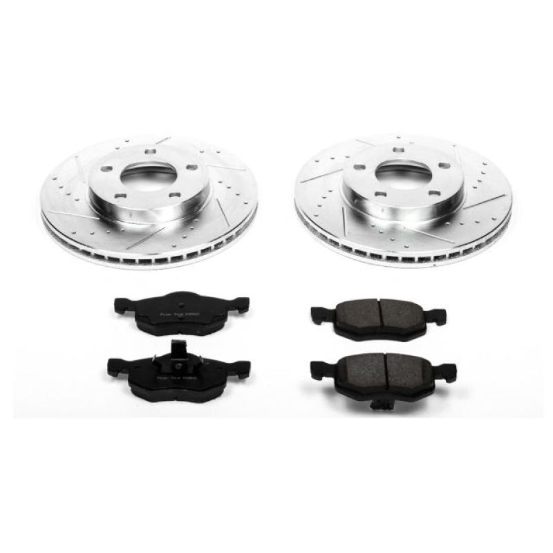 Power Stop 01-07 Ford Escape Front Z23 Evolution Sport Brake Kit PowerStop