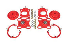 Load image into Gallery viewer, BMR 11-14 Ford Mustang / Shelby GT500 Caster Camber Plates - Red