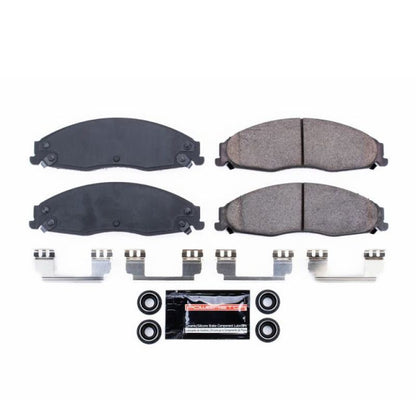 Power Stop 03-07 Cadillac CTS Front Z23 Evolution Sport Brake Pads w/Hardware PowerStop