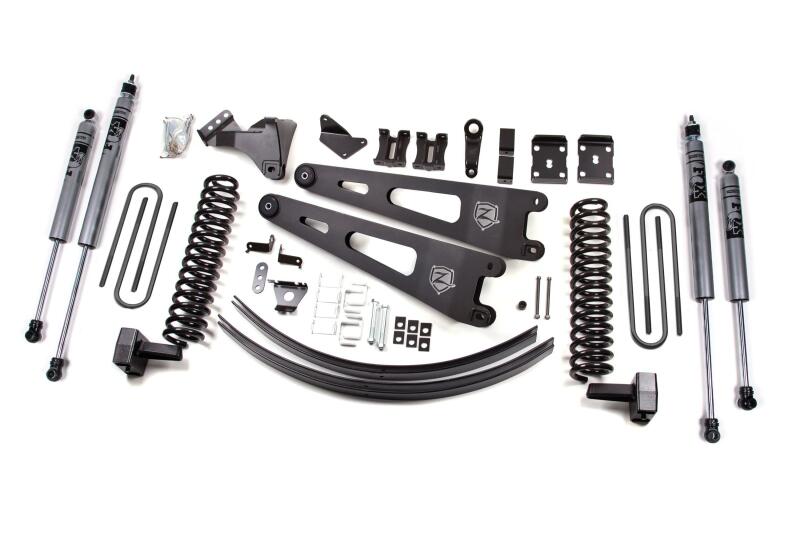 Zone Offroad 2011-2014 Ford F-250/F-350 Super Duty Super Duty 4WD Diesel 6-Inch Suspension Lift Kit with Radius Arms - ZONF31F