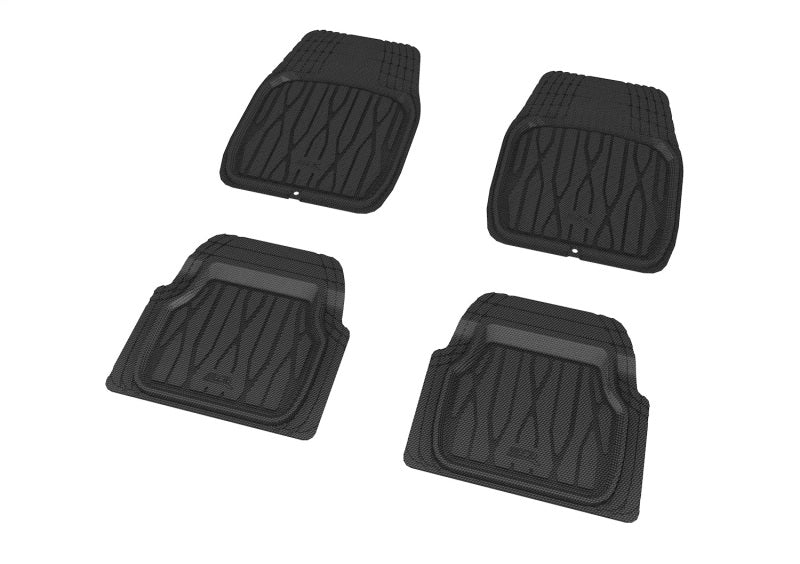 3D MAXpider 2099L-09-FR4 777-1 Universal Kagu Black Mat 4pcs (Size: L Front L 28in x W 21in Rear L 20in x 21in)