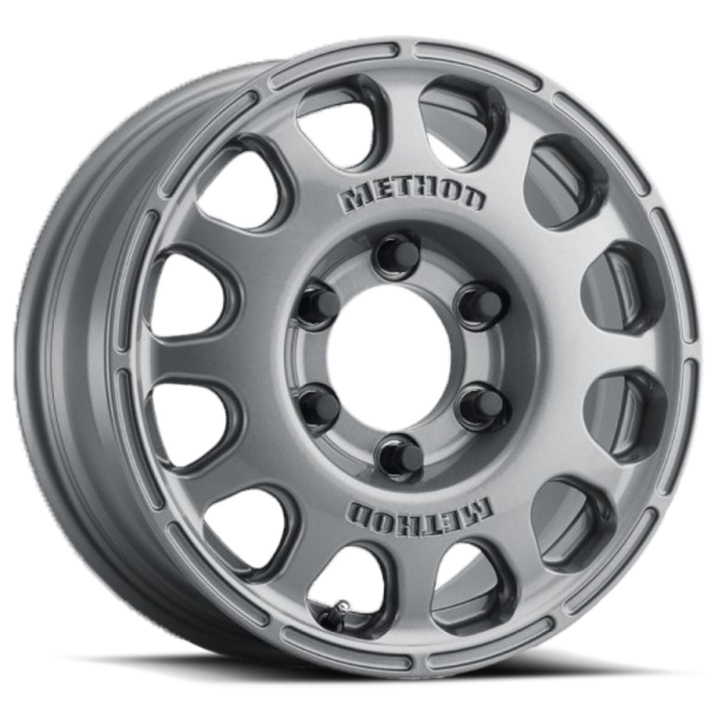 Method MR107 16x7 +45mm Offset 5x120 72.6mm CB Gloss Titanium Wheel