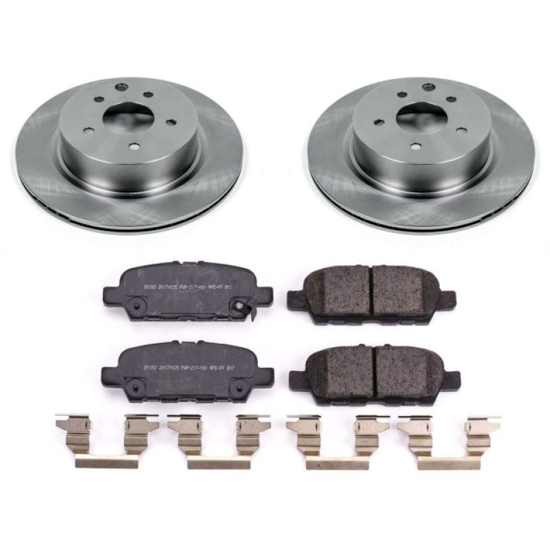 Power Stop 18-19 Nissan 370Z Rear Autospecialty Brake Kit PowerStop