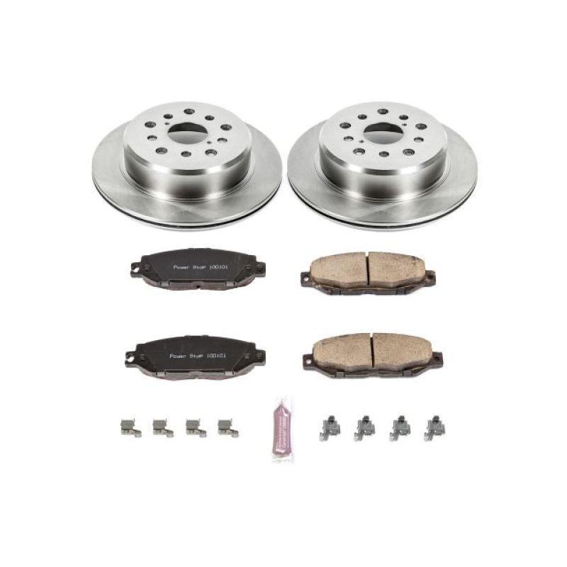 Power Stop 99-00 Lexus SC300 Rear Autospecialty Brake Kit