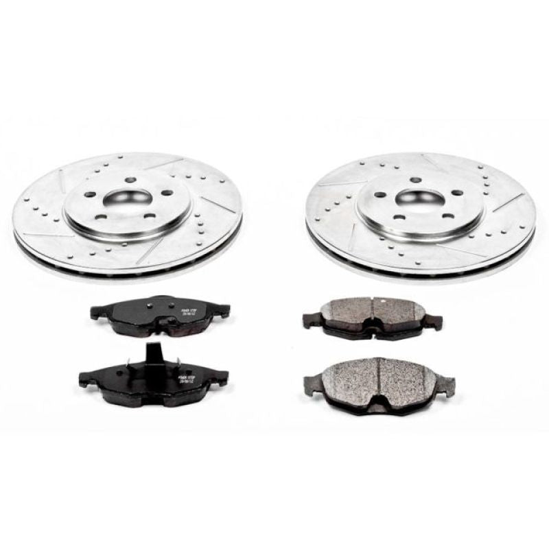 Power Stop 01-06 Chrysler Sebring Front Z23 Evolution Sport Brake Kit PowerStop
