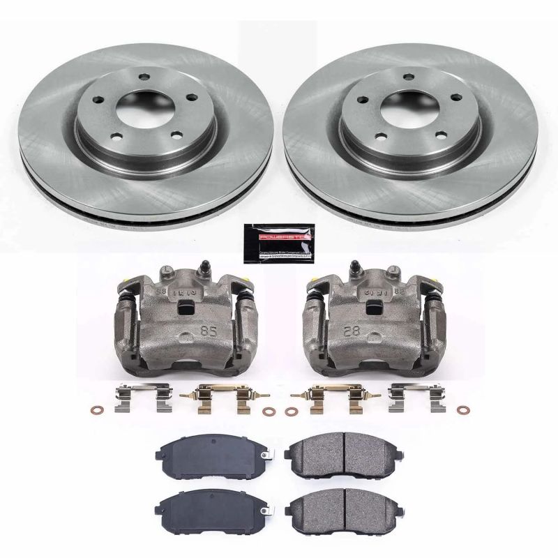Power Stop 2019 Nissan Sentra Front Autospecialty Brake Kit w/Calipers PowerStop