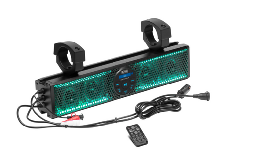 BOSS Audio Systems 17in UTV Sound Bar with RGB - BRT17SLR