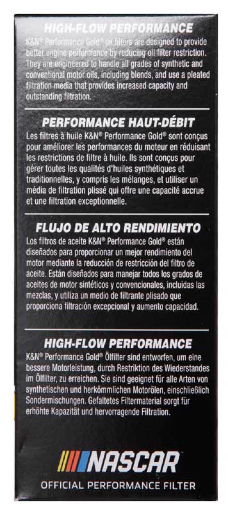 K&N Ford / Lincoln 1.938in OD x 5.5in H Oil Filter K&N Engineering