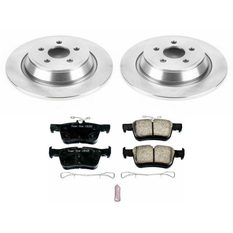 Power Stop 15-19 Ford Edge Rear Autospecialty Brake Kit