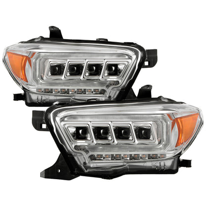 Spyder 16-20 Toyota Tacoma LED Model Only High-Power LED Headlights - Chrome PRO-YD-TT16LEDAP-C SPYDER