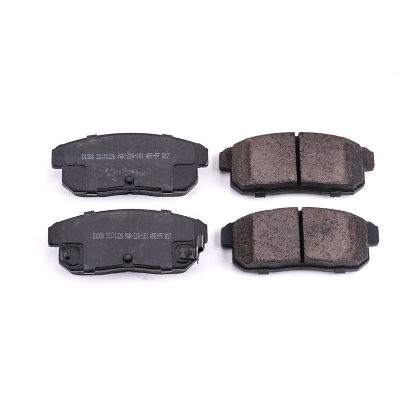 Power Stop 04-11 Mazda RX-8 Rear Z16 Evolution Ceramic Brake Pads PowerStop