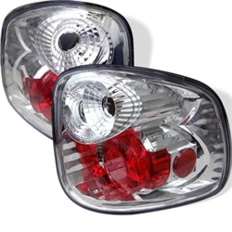 Spyder Ford F150 Flareside 01-03 (Not Fit Supercrew)Euro Style Tail Lights Chrome ALT-YD-FF15001FS-C SPYDER