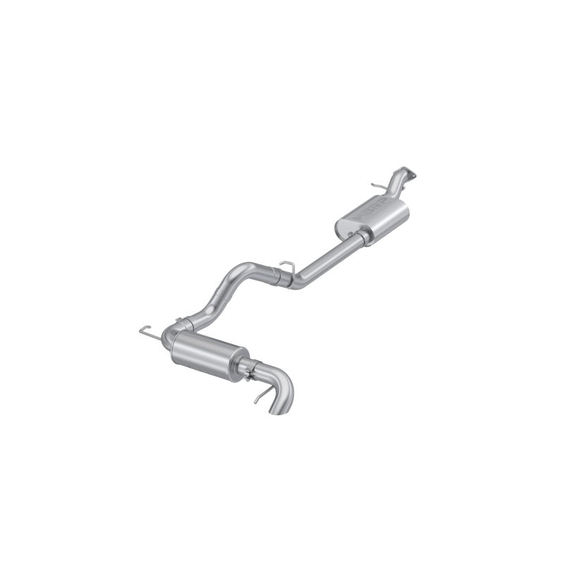 MBRP 2021-2023 Ford Bronco 2.3L/2.7L Stainless Steel 3in Cat-Back, Single High Clearance Rear Exit MBRP