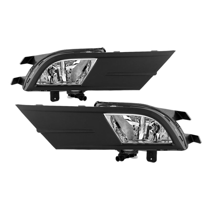 Spyder Volkswagen Jetta MK6 2015-2016 Sedan 4Dr only OEM Style Fog Lights w/Switch Clear FL-VJ2015-C SPYDER