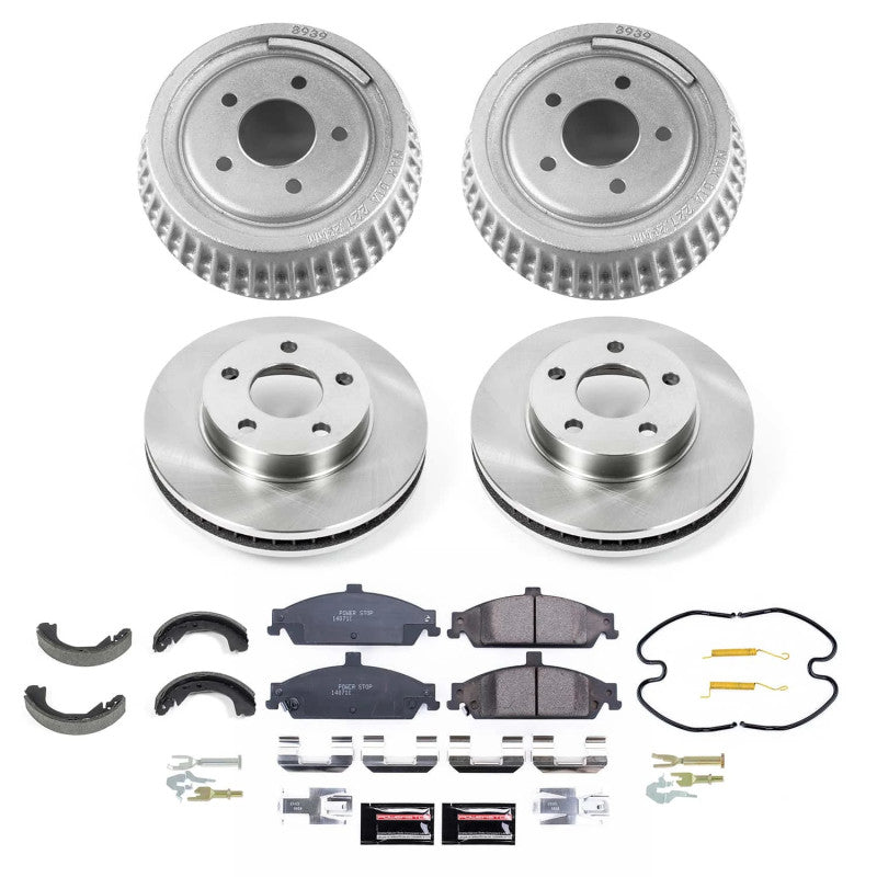 Power Stop 03-04 Oldsmobile Alero Front & Rear Autospecialty Brake Kit