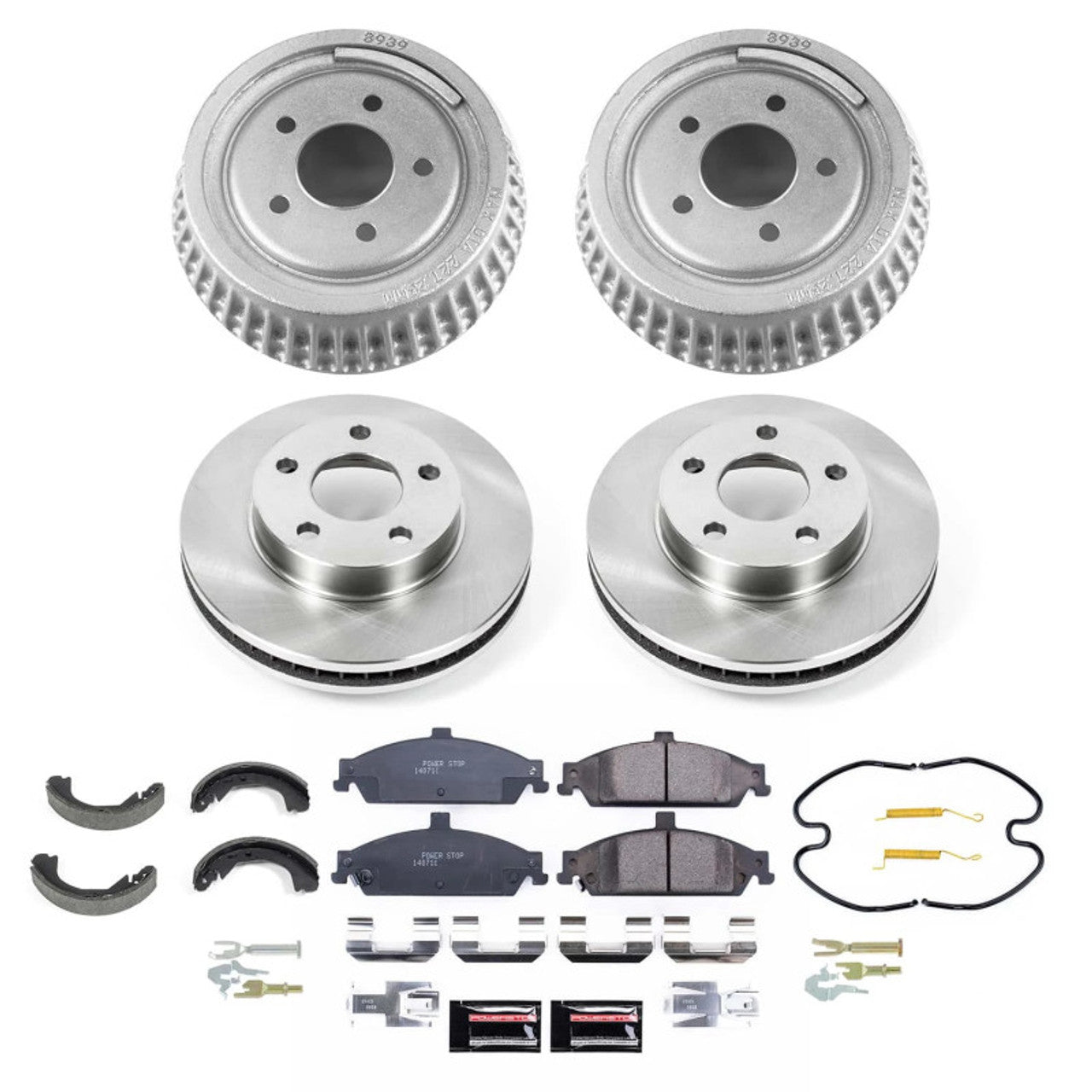 Power Stop 02-04 Oldsmobile Silhouette Front and Rear Autospecialty Brake Kit