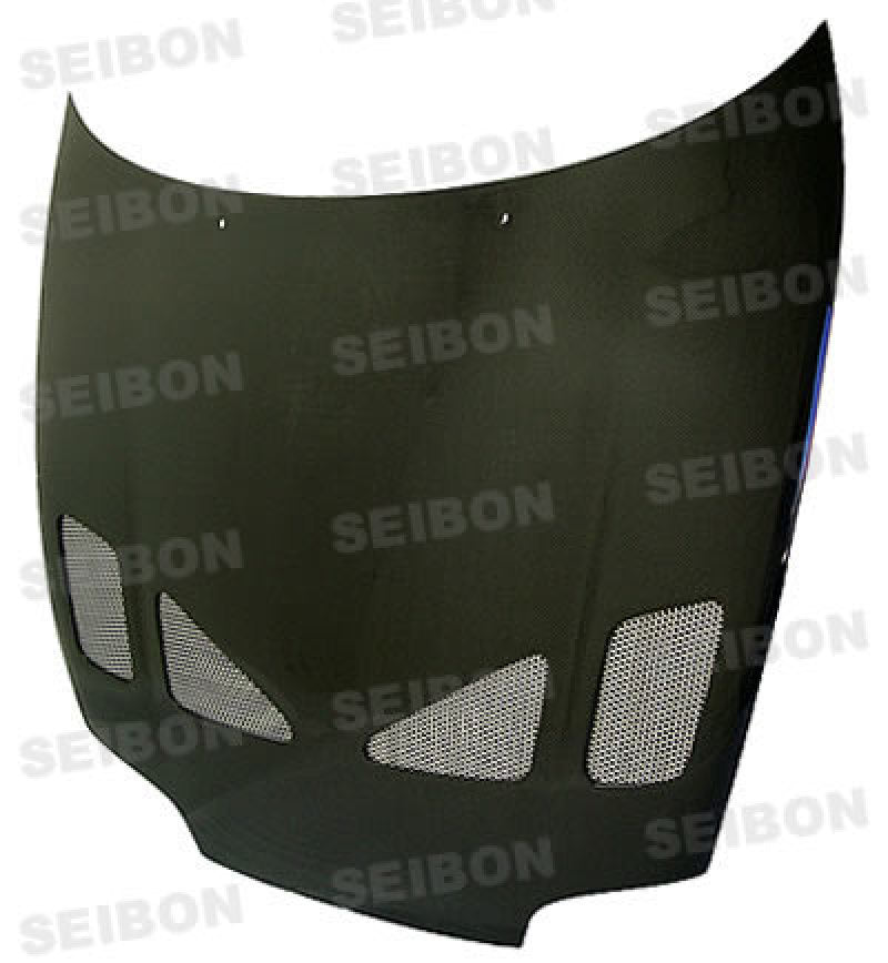 Seibon TR-style carbon fiber hood for 1993-1998 Toyota Supra - HD9398TYSUP-TR Seibon