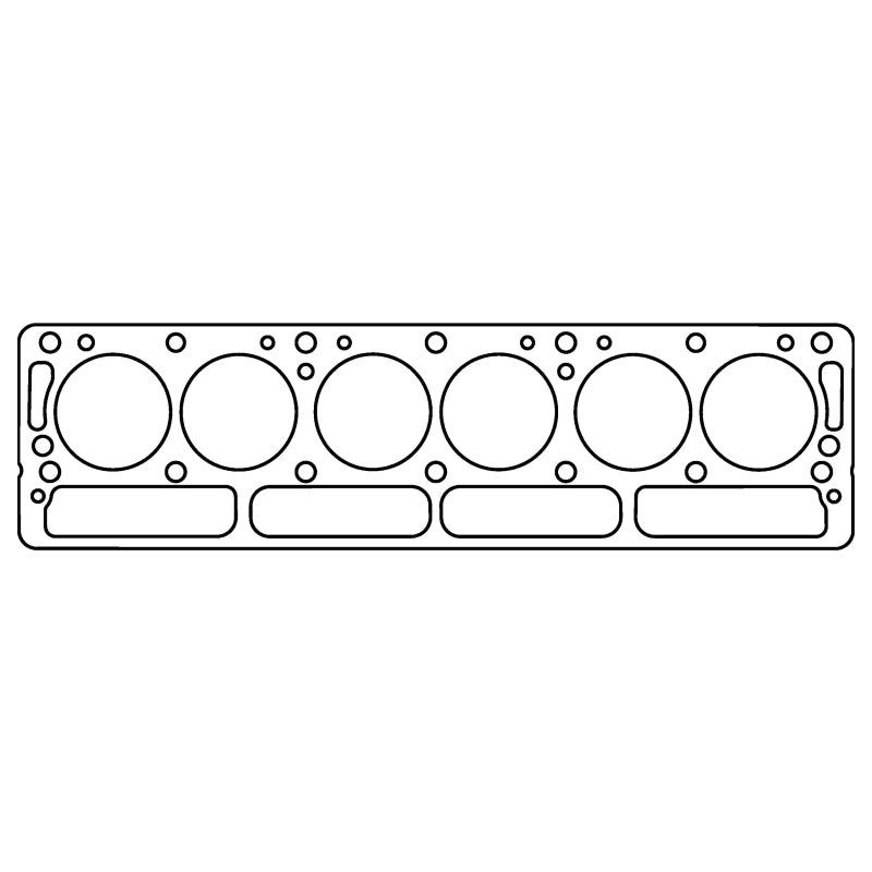 Cometic Triumph 1968-1971 TR6 I6 .020in Copper Cylinder Head Gasket-76mm Bore-Without Recessed Block