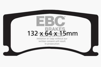 EBC YellowStuff Rear Brake Pads - DP42112R EBC