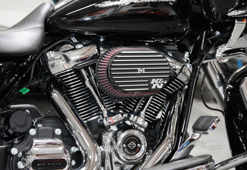 K&N Street Metal Intake System for 12-16 Harley Davidson Road King 103cl Side Draft Touring K&N Engineering