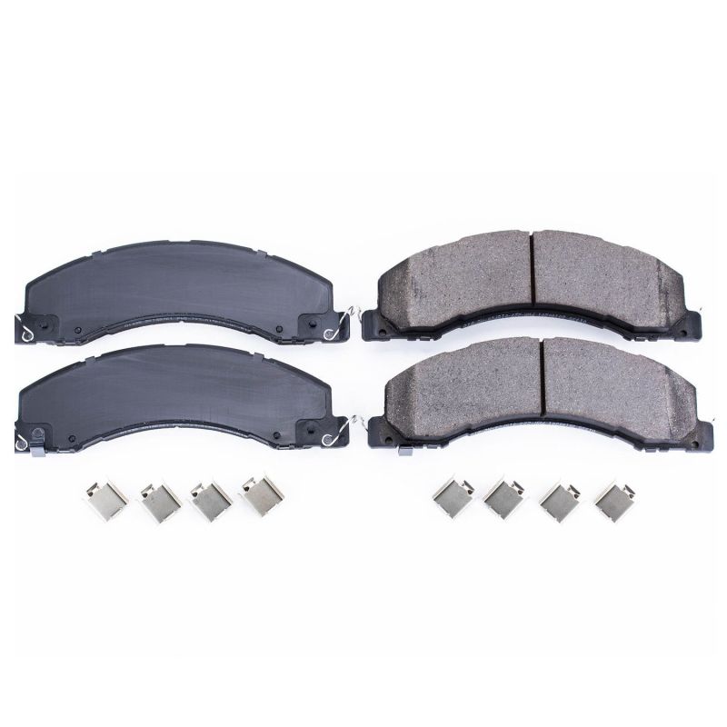 Power Stop 08-10 Dodge Ram 4500 Front or Rear Z17 Evolution Ceramic Brake Pads w/Hardware PowerStop