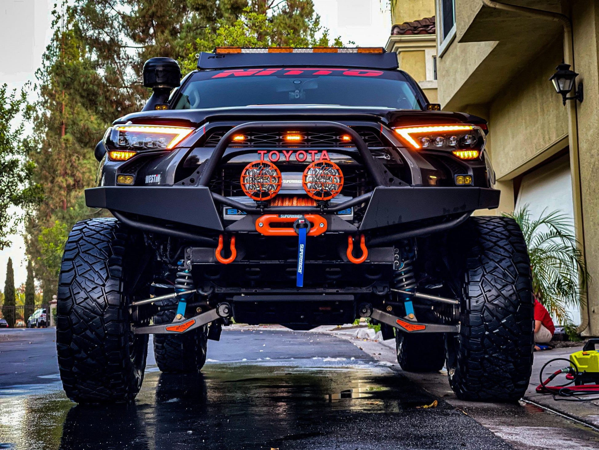 AlphaRex 14-22 Toyota 4Runner MK II NOVA-Series LED Projector Headlights Black - 880808 AlphaRex