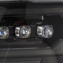 AlphaRex 09-18 Ram Truck (MK II 5th Gen 2500 Style) NOVA-Series LED Projector Headlights Alpha-Black - 880557