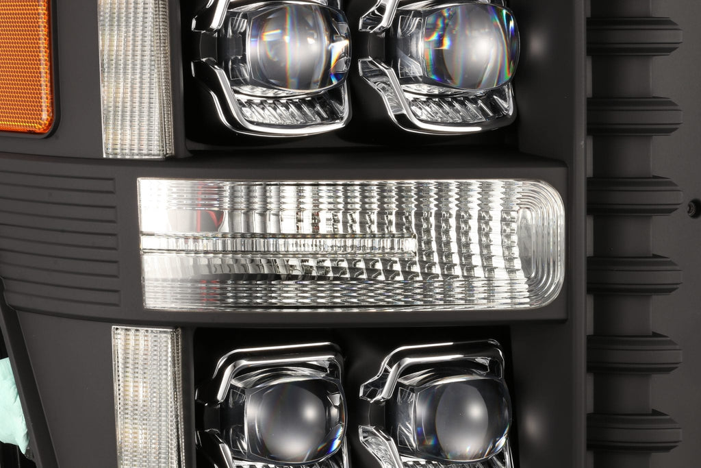 AlphaRex 880149 11-16 Ford Super Duty NOVA-Series LED Projector Headlights Black