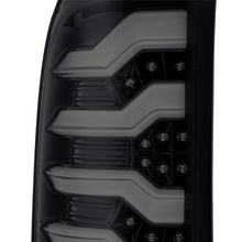 Load image into Gallery viewer, Alpharex 14-18 GMC Sierra 1500/2500HD/3500HD PRO-Series LED Tail Lights Jet Black - 630010