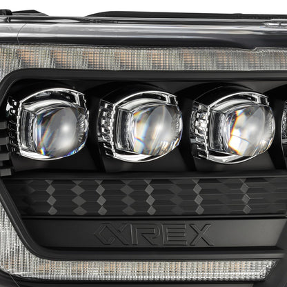 AlphaRex 12-15 Toyota Tacoma NOVA-Series LED Projector Headlights Black - 880753 AlphaRex