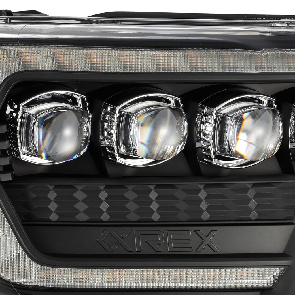 AlphaRex 12-15 Toyota Tacoma NOVA-Series LED Projector Headlights Black - 880753