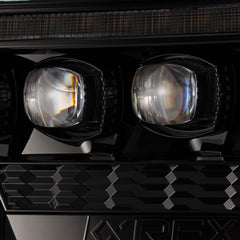 AlphaRex 12-15 Toyota Tacoma NOVA-Series LED Projector Headlights Alpha-Black - 880752