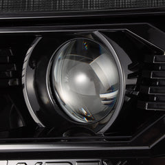 AlphaRex 12-15 Toyota Tacoma PRO-Series Halogen Projector Headlights Alpha-Black - 880748