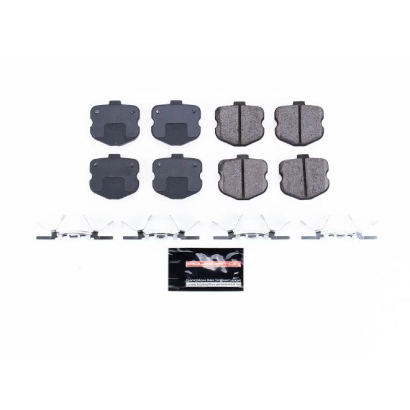 Power Stop 06-13 Chevrolet Corvette Rear Z23 Evolution Sport Brake Pads w/Hardware PowerStop