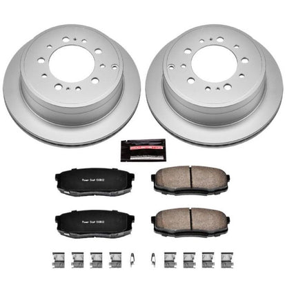 Power Stop 08-11 Lexus LX570 Rear Z17 Evolution Geomet Coated Brake Kit PowerStop