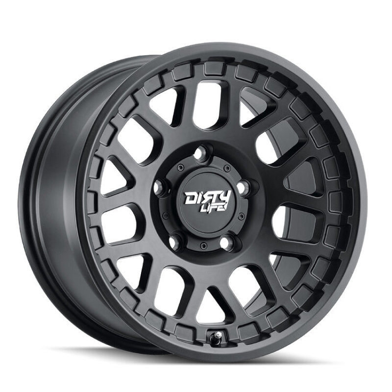 Dirty Life 9306 Mesa 17x9 / 6x139.7 BP / 0mm Offset / 106mm Hub Matte Black Wheel Dirty Life