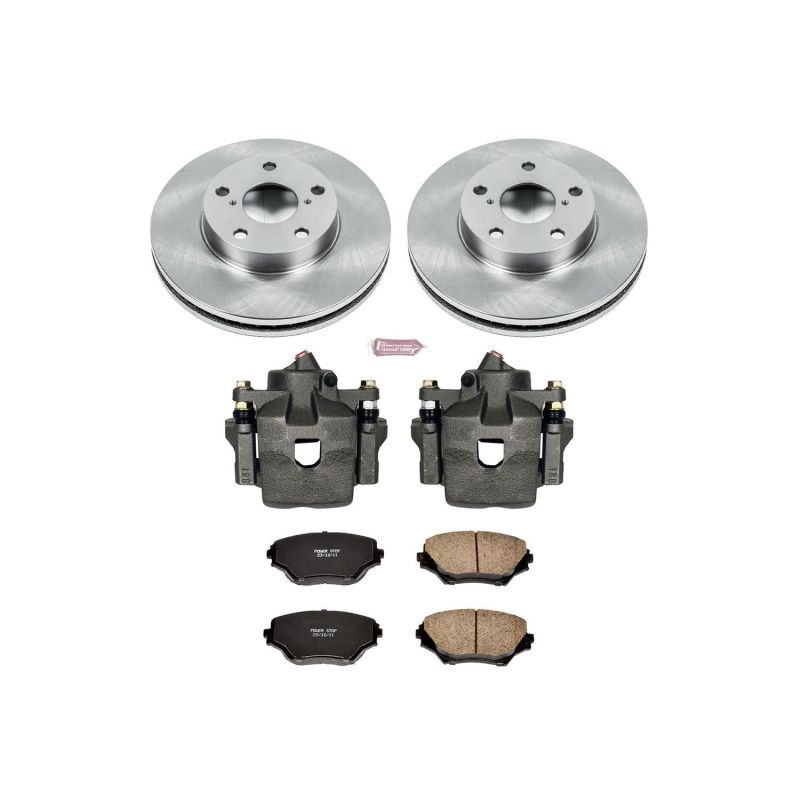 Power Stop 01-05 Toyota RAV4 Front Autospecialty Brake Kit w/Calipers PowerStop
