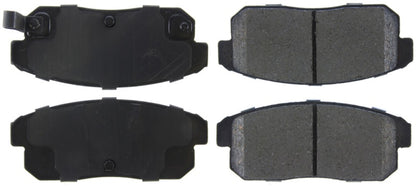 StopTech Premium Ceramic Rear Brake Pads - 308.10080 Stoptech