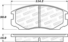 Load image into Gallery viewer, StopTech Premium Ceramic Front Brake Pads - 308.06020