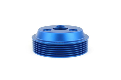 Perrin 2020+ Subaru Forester / Crosstrek Lightweight Water Pump Pulley - Blue Perrin Performance